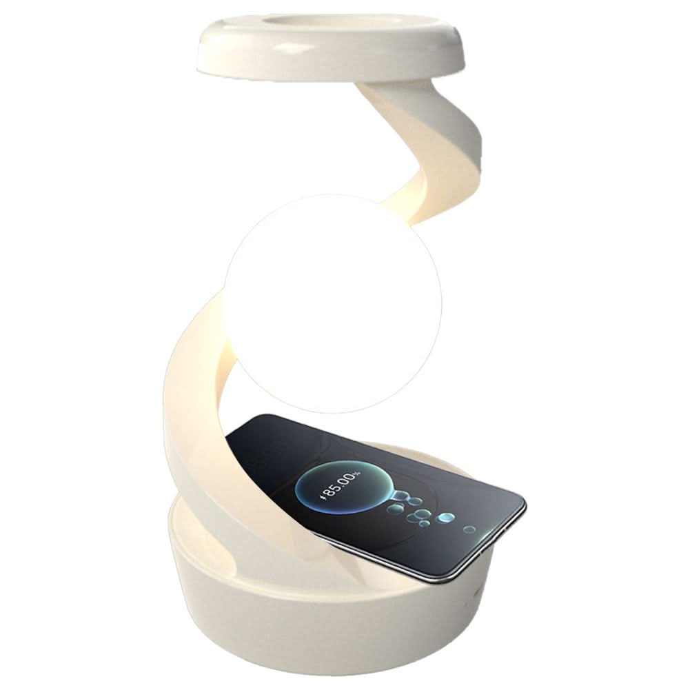 Lampă LED de design cu încărcător wireless integrat 