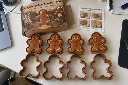 Ensemble de Moules à Mini-Pâtisseries de Noël, Fournitures de Pâtisserie sur le Thème de l'Automne, 16 Formes de Coupe-Pâte