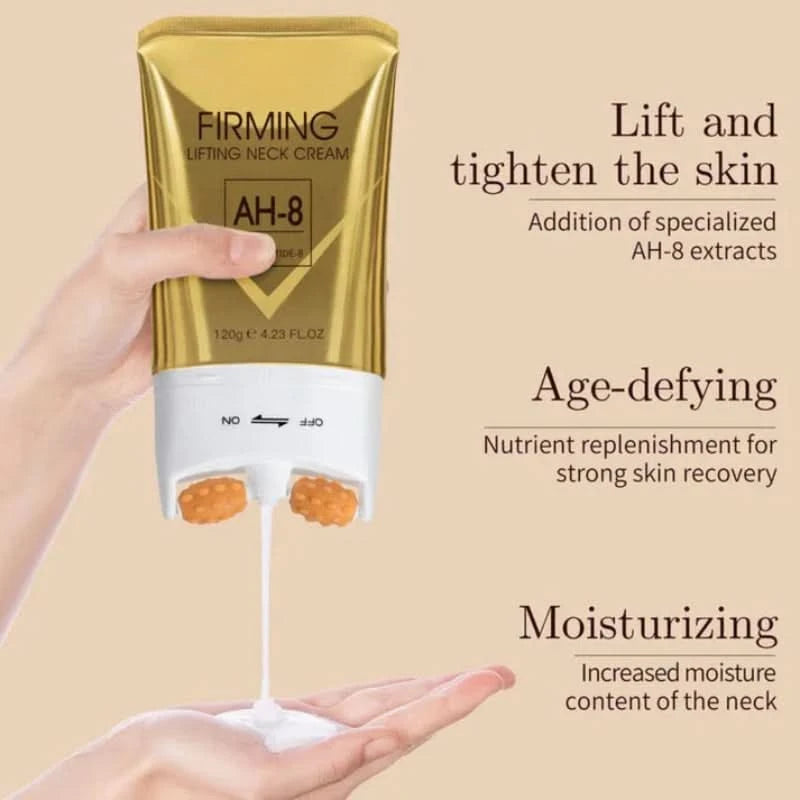 Crème raffermissante cou avec massageur intégré