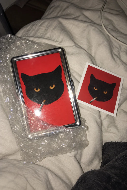 La Main dans le Sac - Porte-Cartes en Fer-Blanc — photo d'un client 2