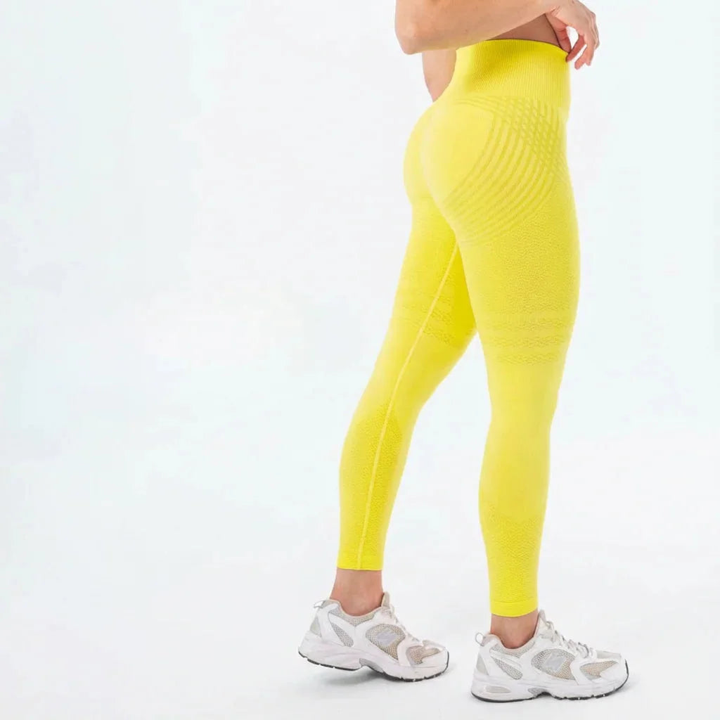 Anti-cellulite-leggings — Gul, foto 15