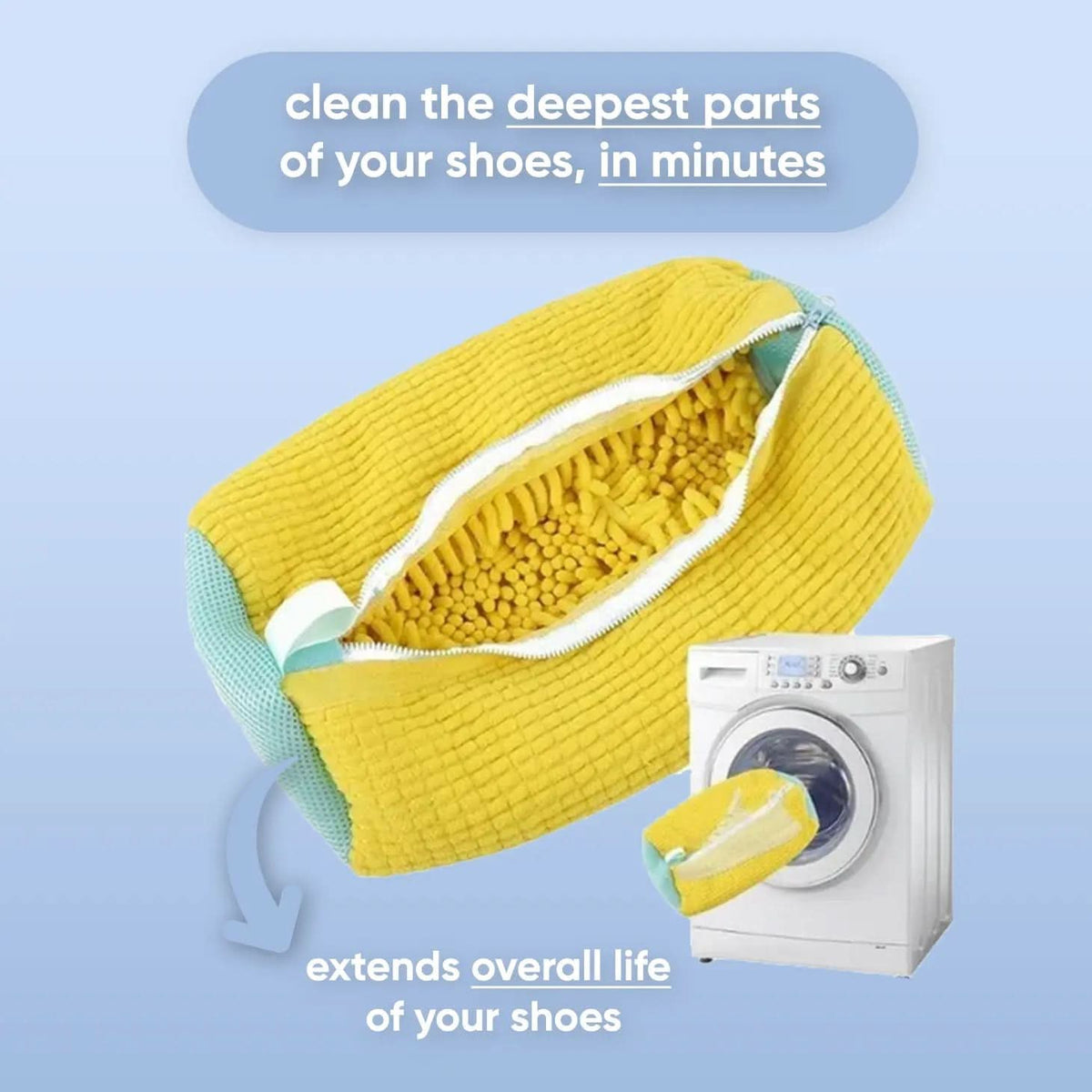 Shoe Washing Bag 