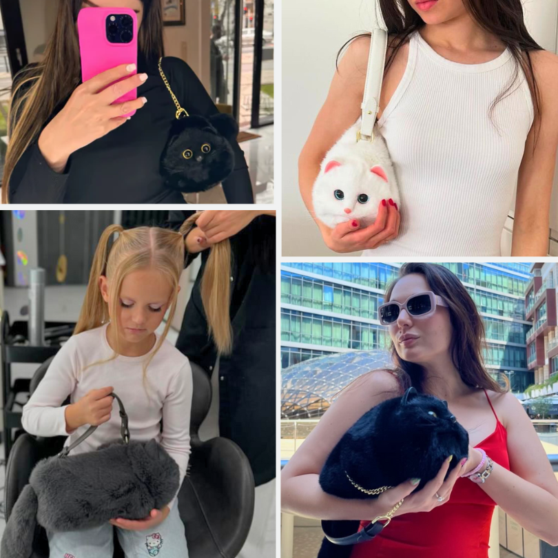Realistická taška mačka, ktorá robí senzáciu všade 