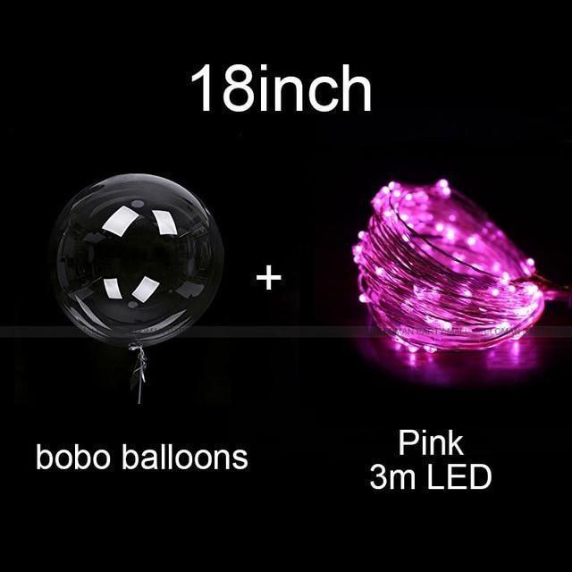 Reusable LED balloons to light up your parties (X10) 