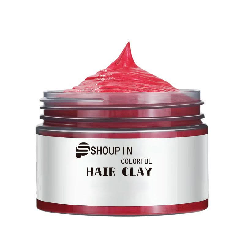 Temporary hair coloring wax 